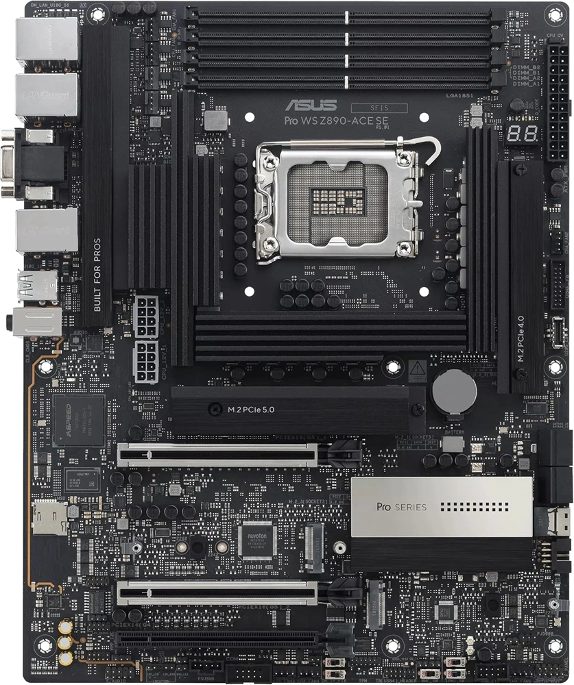 ASUS PRO WS Z890-ACE SE Intel Z890 LGA1851 ATX alaplap