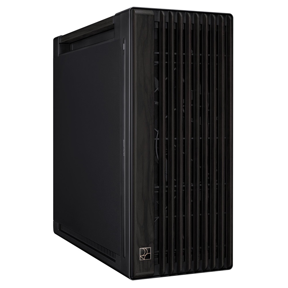 ASUS ProArt PA602 Wood Metal fekete (táp nélküli) ablakos EATX ház
