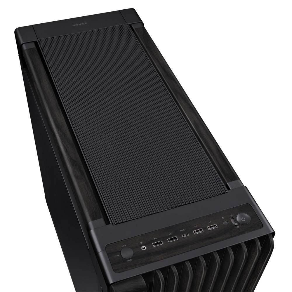 ASUS ProArt PA602 Wood Metal fekete (táp nélküli) ablakos EATX ház