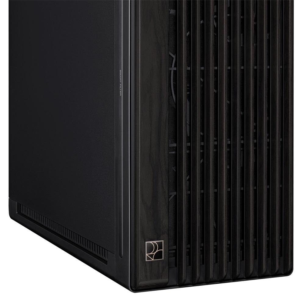 ASUS ProArt PA602 Wood Metal fekete (táp nélküli) ablakos EATX ház