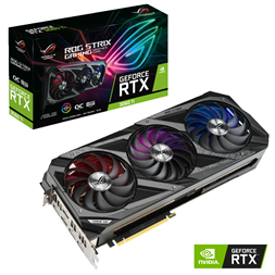 ASUS ROG-STRIX-RTX3060TI-O8G-GAMING nVidia 8GB GDDR6 256bit PCIe videokártya