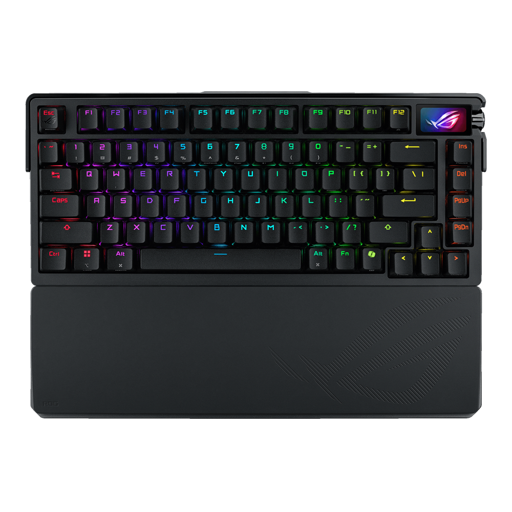 ASUS ROG Azoth Extreme US fekete gamer billentyűzet