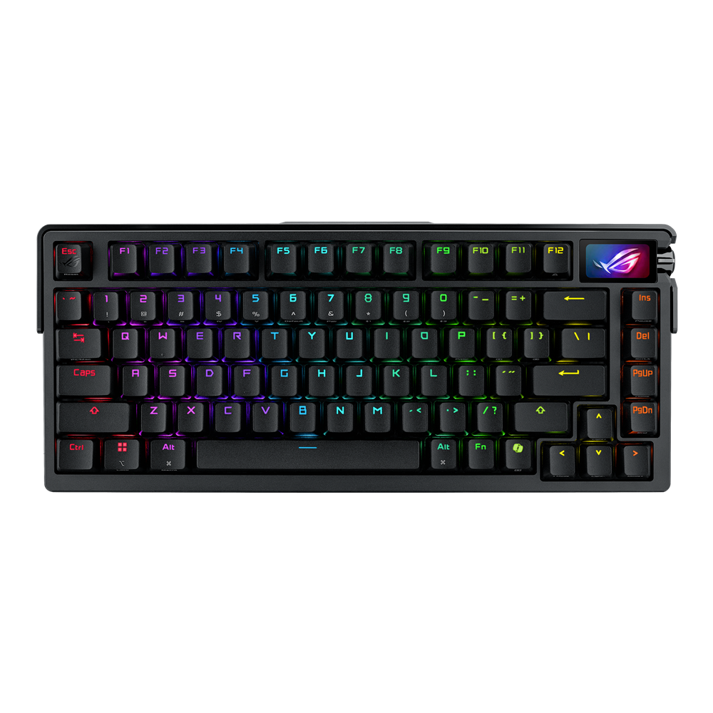 ASUS ROG Azoth Extreme US fekete gamer billentyűzet