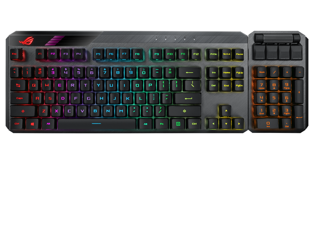 ASUS ROG Claymore II (RX Red) HUN világító mechanikus billentyűzet