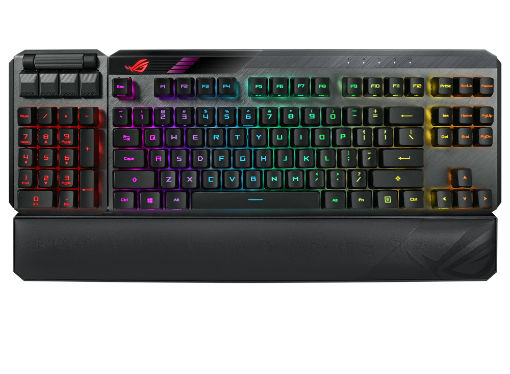 ASUS ROG Claymore II (RX Red) HUN világító mechanikus billentyűzet