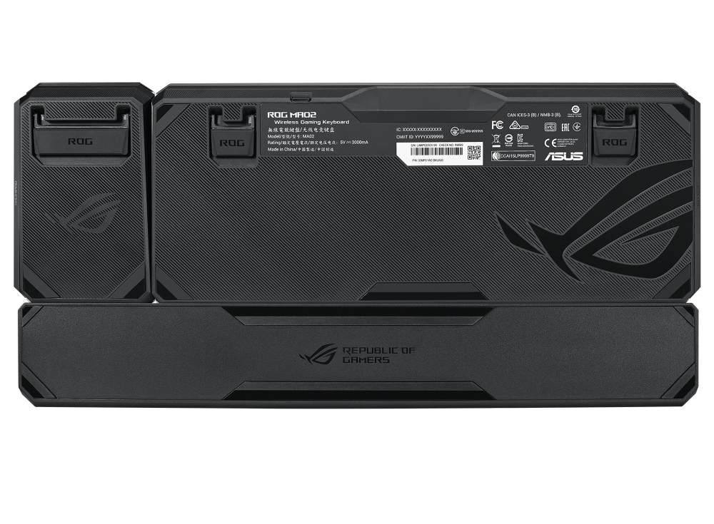 ASUS ROG Claymore II (RX Red) HUN világító mechanikus billentyűzet