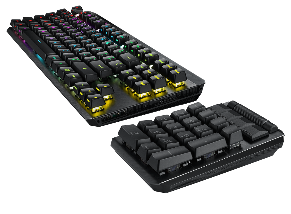 ASUS ROG Claymore II (RX Red) HUN világító mechanikus billentyűzet