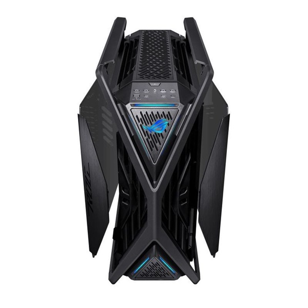 ASUS ROG HYPERION GR701 BTF EDITION fekete (táp nélküli) ablakos ARGB mATX ház