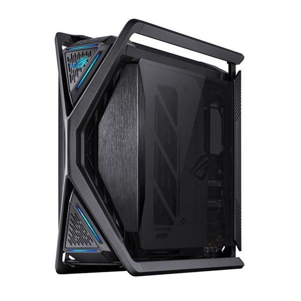 ASUS ROG HYPERION GR701 BTF EDITION fekete (táp nélküli) ablakos ARGB mATX ház