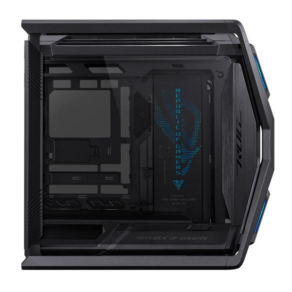 ASUS ROG HYPERION GR701 BTF EDITION fekete (táp nélküli) ablakos ARGB mATX ház