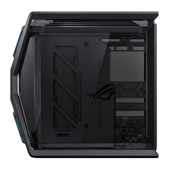 ASUS ROG HYPERION GR701 BTF EDITION fekete (táp nélküli) ablakos ARGB mATX ház