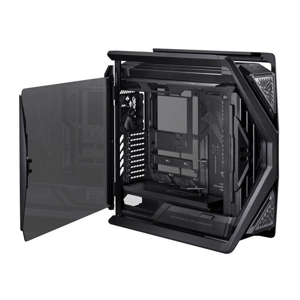 ASUS ROG HYPERION GR701 BTF EDITION fekete (táp nélküli) ablakos ARGB mATX ház