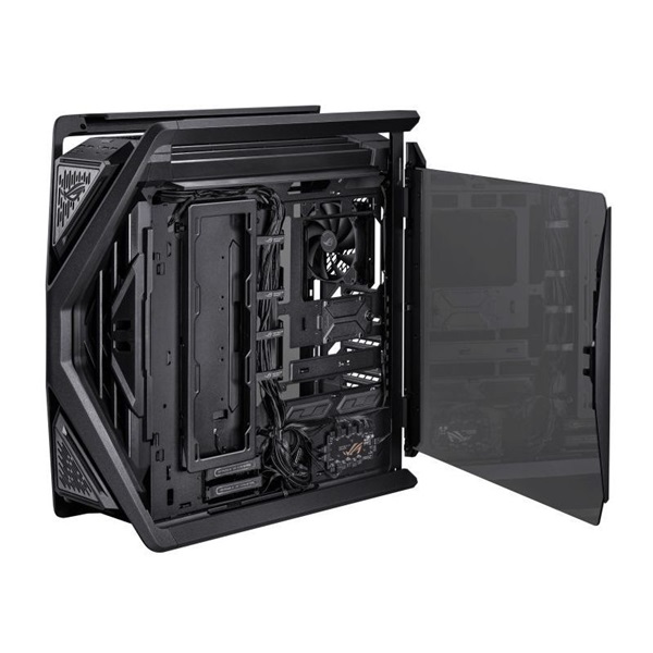 ASUS ROG HYPERION GR701 BTF EDITION fekete (táp nélküli) ablakos ARGB mATX ház