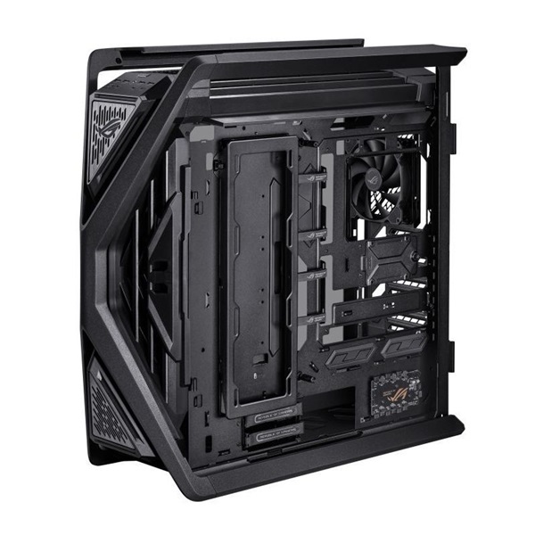 ASUS ROG HYPERION GR701 BTF EDITION fekete (táp nélküli) ablakos ARGB mATX ház