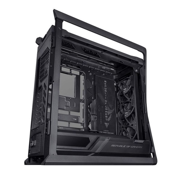 ASUS ROG HYPERION GR701 BTF EDITION fekete (táp nélküli) ablakos ARGB mATX ház
