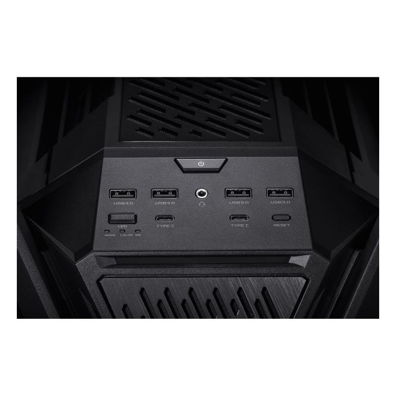 ASUS ROG HYPERION GR701 BTF EDITION fekete (táp nélküli) ablakos ARGB mATX ház
