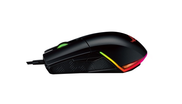 ASUS ROG Pugio fekete gamer egér