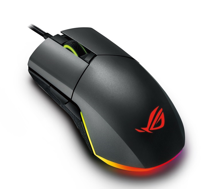 ASUS ROG Pugio fekete gamer egér