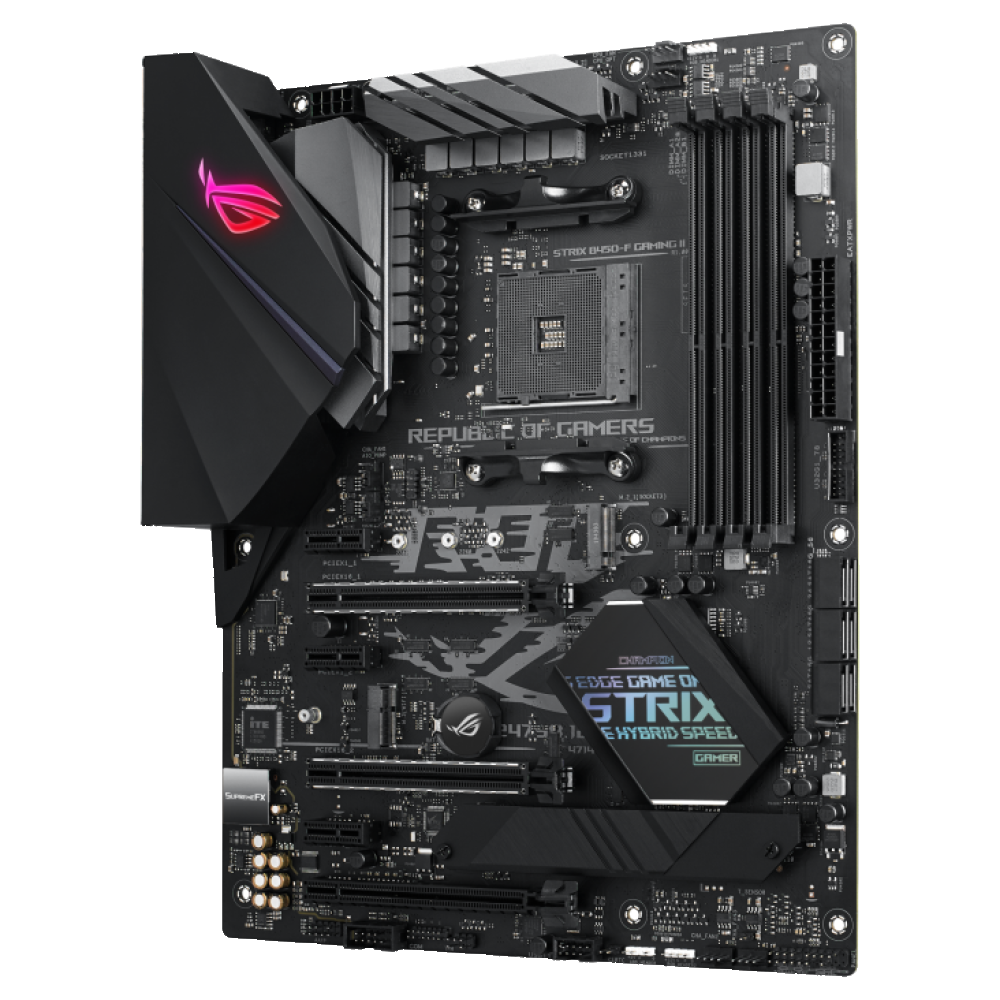 ASUS ROG STRIX B450-F GAMING II AMD B450 SocketAM4 ATX alaplap
