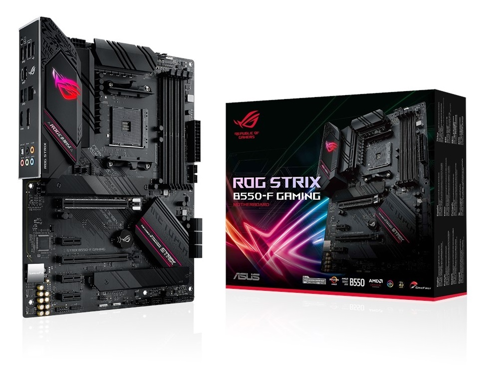 ASUS ROG STRIX B550-F GAMING AMD B550 SocketAM4 ATX alaplap