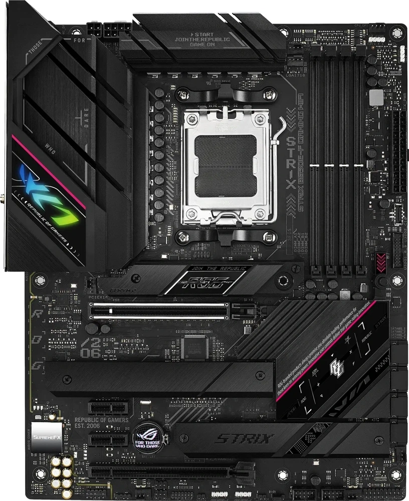 ASUS ROG STRIX B650E-F GAMING WIFI AMD B650 AM5 ATX alaplap DEMO