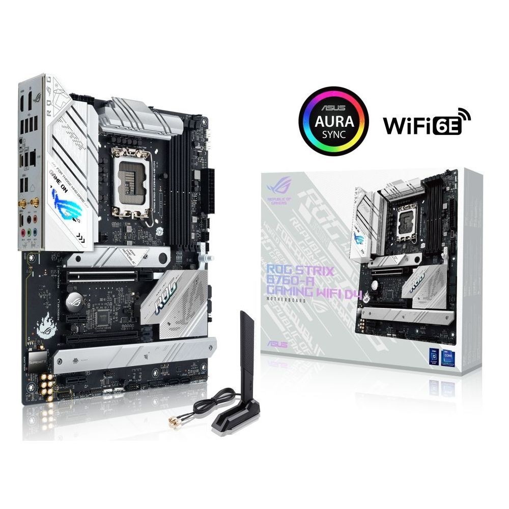 ASUS ROG STRIX B760-A GAMING WIFI D4 Intel B760 LGA1700 ATX alaplap