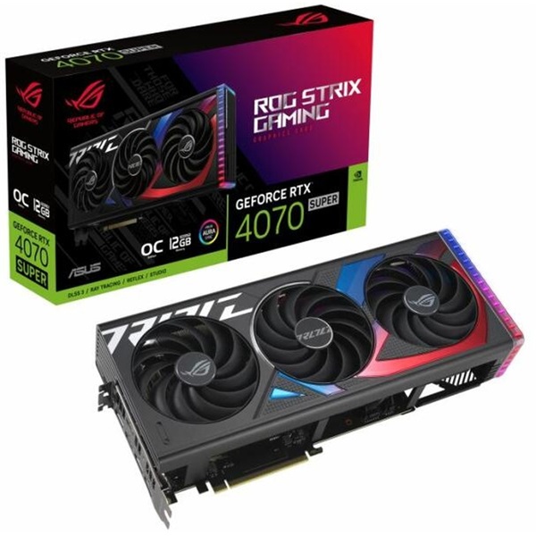 ASUS ROG-STRIX-RTX4070S-O12G-GAMING nVidia 12GB GDDR6X 192bit PCIe videókártya