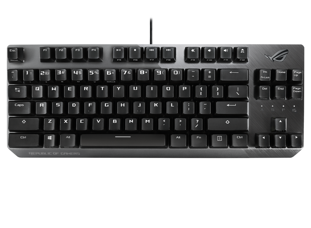 ASUS ROG STRIX SCOPE NX TKL HUN RGB mechanikus gamer billentyűzet