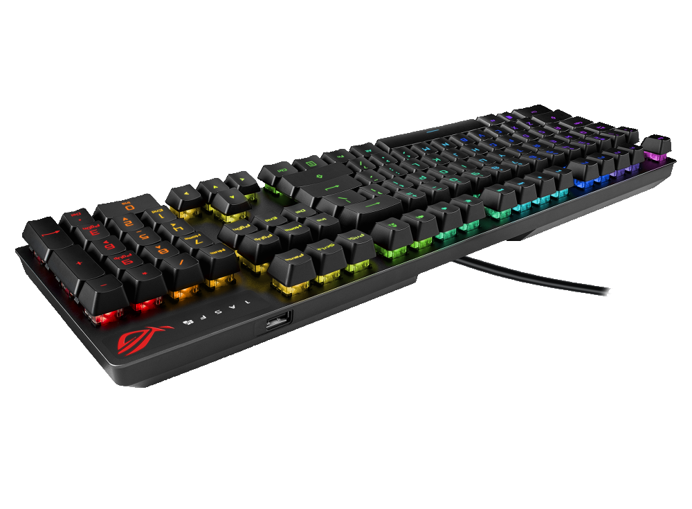 ASUS ROG STRIX SCOPE RX HUN RGB mechanikus gamer billentyűzet