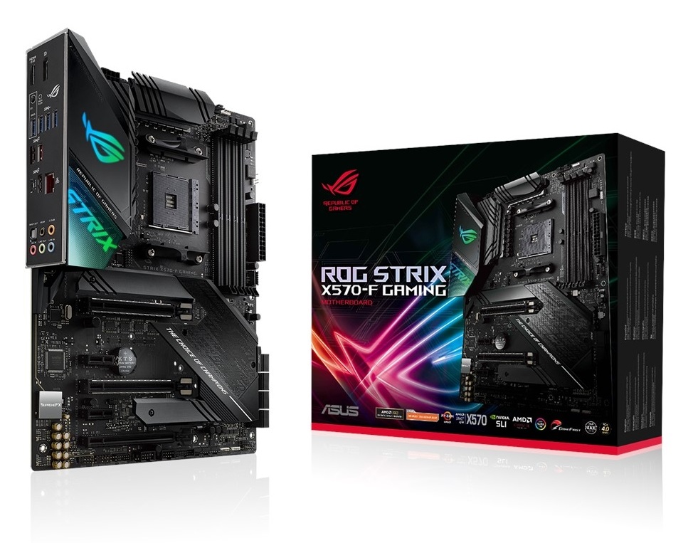 ASUS ROG STRIX X570-F GAMING AMD X570 SocketAM4 ATX alaplap