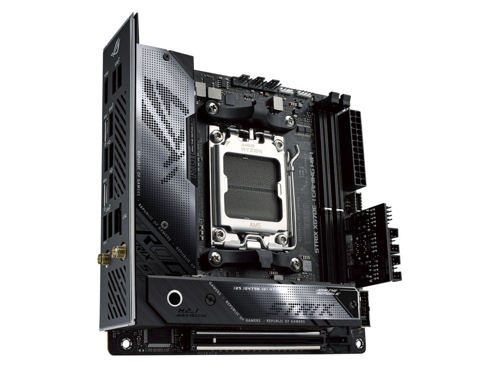 ASUS ROG STRIX X670E-I GAMING WIFI AMD X670 AM5 mini-ITX alaplap