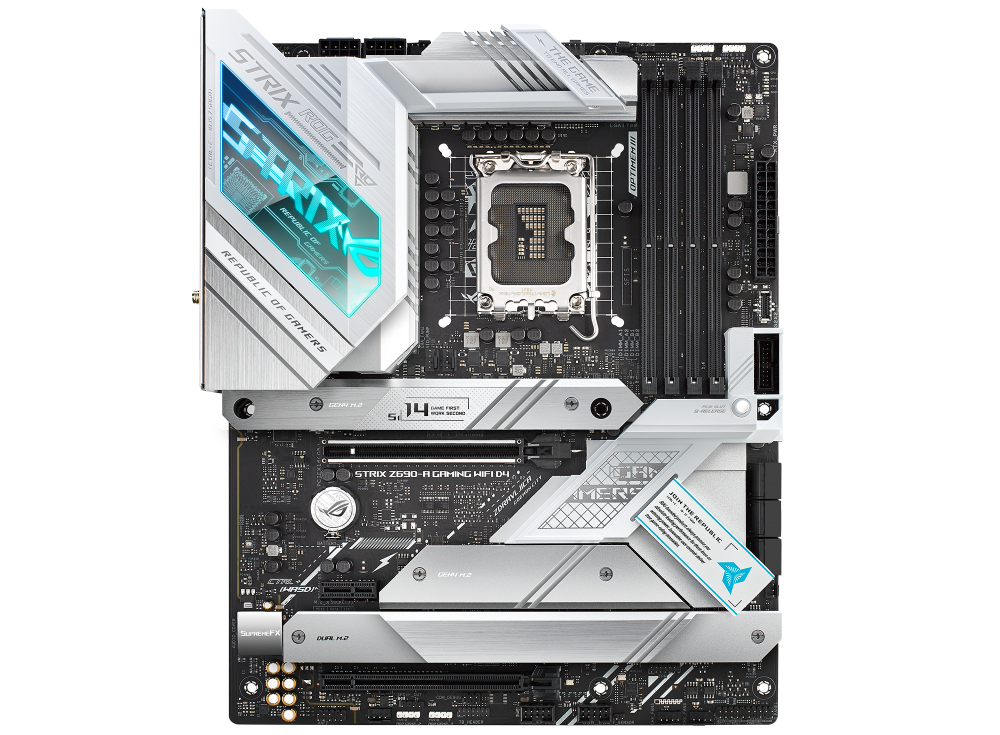 ASUS ROG STRIX Z690-A GAMING WIFI D4 Intel Z690 LGA1700 ATX alaplap