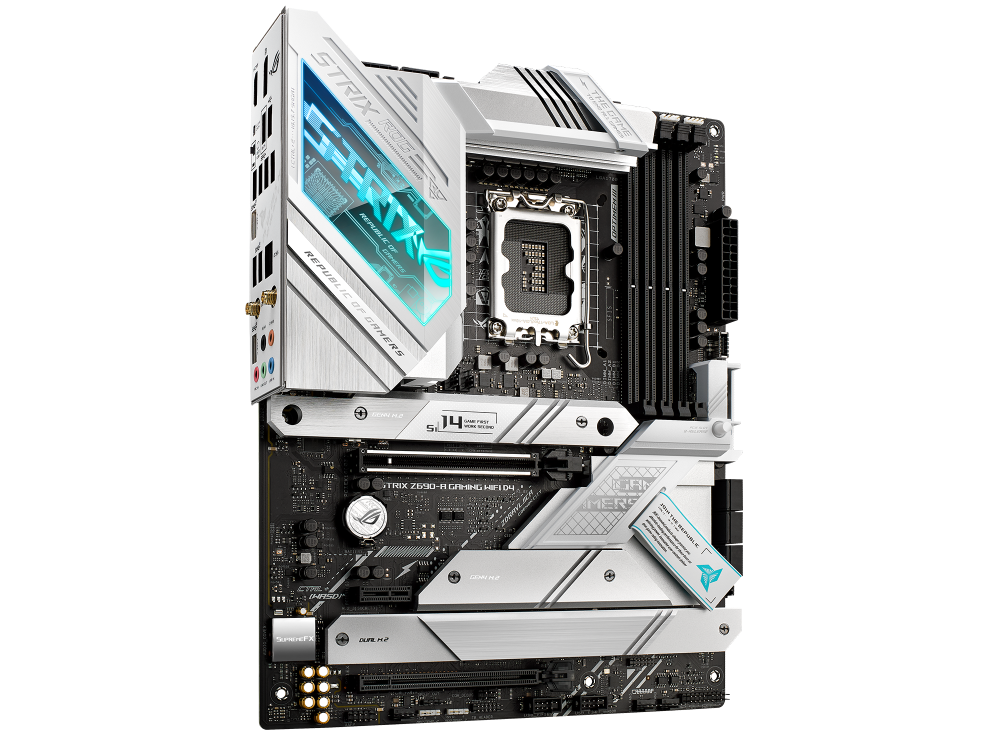 ASUS ROG STRIX Z690-A GAMING WIFI D4 Intel Z690 LGA1700 ATX alaplap