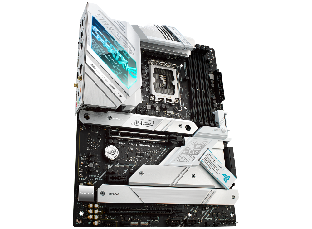 ASUS ROG STRIX Z690-A GAMING WIFI D4 Intel Z690 LGA1700 ATX alaplap