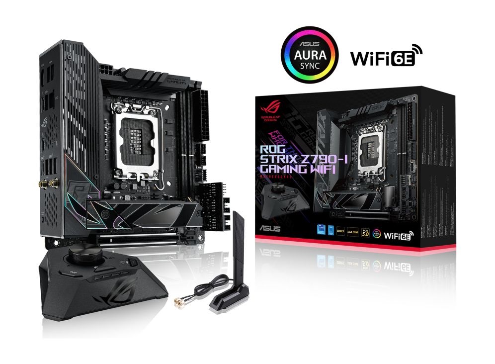 ASUS ROG STRIX Z790-I GAMING WIFI Intel Z790 LGA1700 mini-ITX alaplap