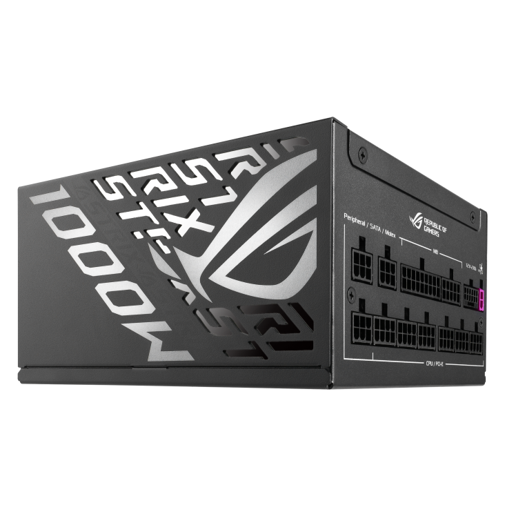 ASUS ROG Strix 1000W 80+ Platinum ventillátorral moduláris tápegység