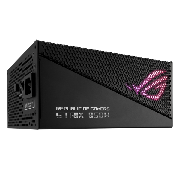 ASUS ROG Strix 850W 80+ Gold Aura Edition 13,5 cm ventilátorral ATX tápegység