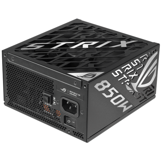 ASUS ROG Strix 850W 80+ Platinum ventillátorral moduláris tápegység