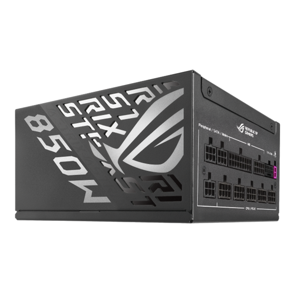 ASUS ROG Strix 850W 80+ Platinum ventillátorral moduláris tápegység