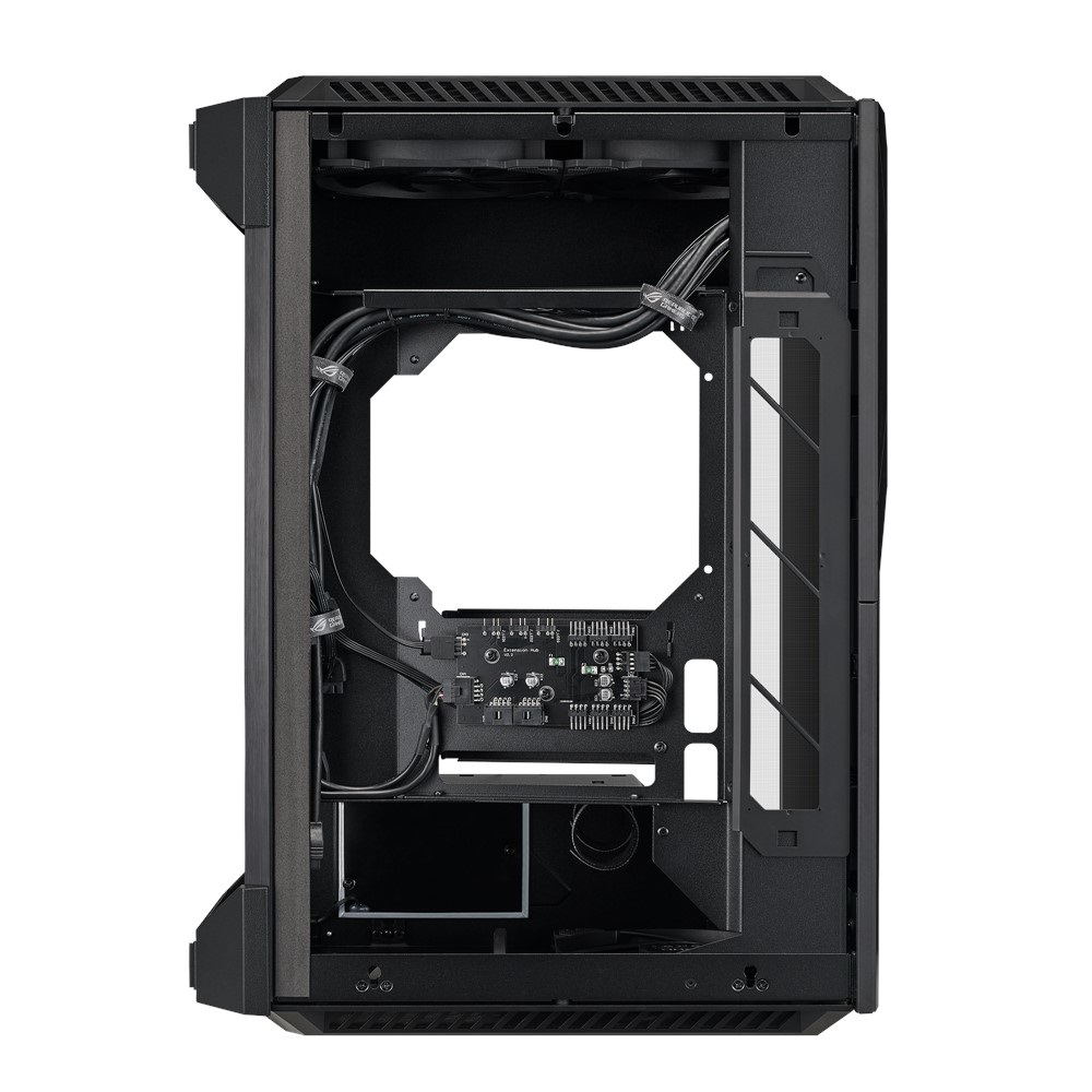 ASUS ROG Z11 Fekete ablakos (Táp nélküli)  mini-ITX ház