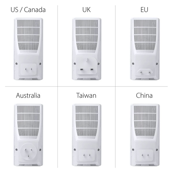 ASUS RP-AX58 vezeték nélküli 574+2402 Mbps router