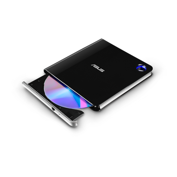 ASUS SBW-06D5H-U fekete USB Ultra Slim külső Blu-Ray író