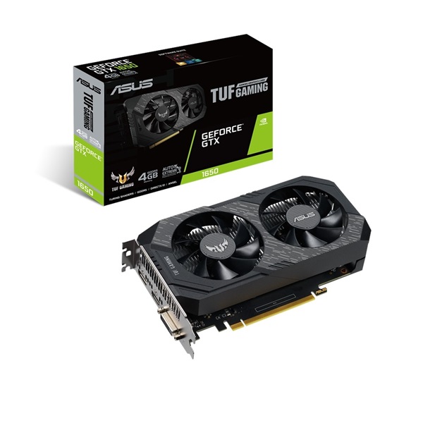 ASUS TUF-GTX1650-4G-GAMING nVidia 4GB GDDR5 128bit PCIe videokártya