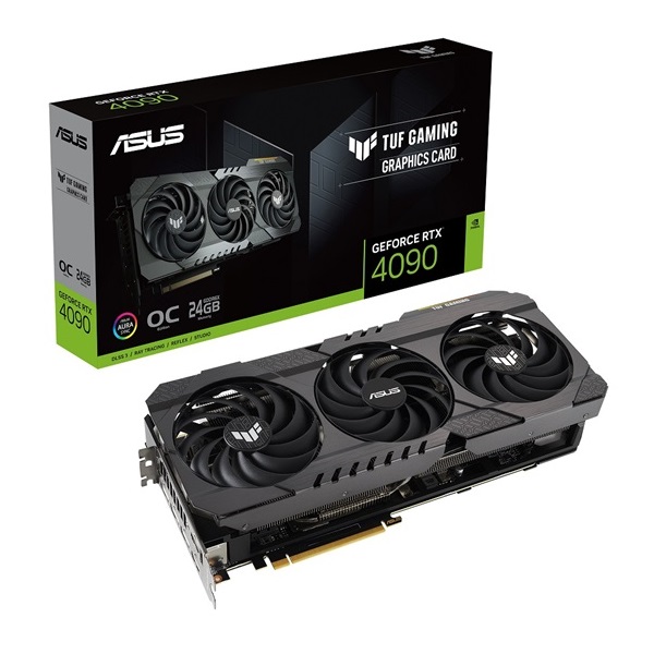 ASUS TUF-RTX4090-O24G-OG-GAMING nVidia 24GB GDDR6X 384bit PCIe videókártya
