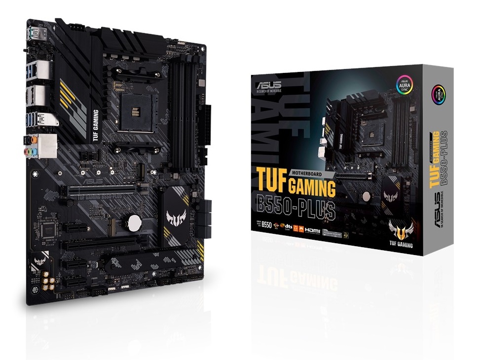 ASUS TUF GAMING B550-PLUS AMD B550 SocketAM4 ATX alaplap
