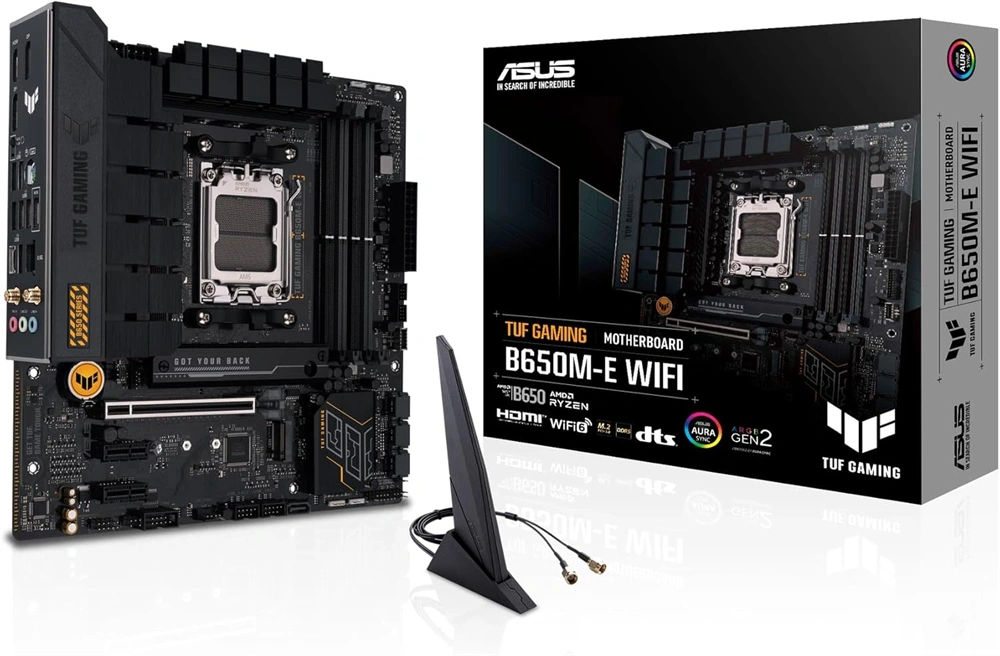 ASUS TUF GAMING B650M-E WIFI AM5 mATX