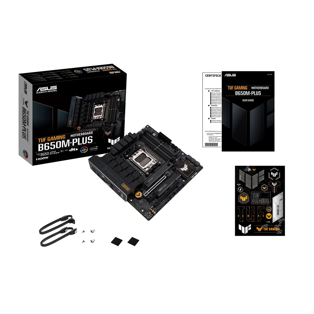 ASUS TUF GAMING B650M-PLUS AMD B650 AM5 mATX alaplap