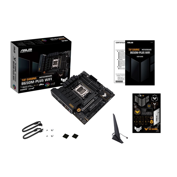 ASUS TUF GAMING B650M-PLUS WIFI AMD B650 AM5 mATX alaplap