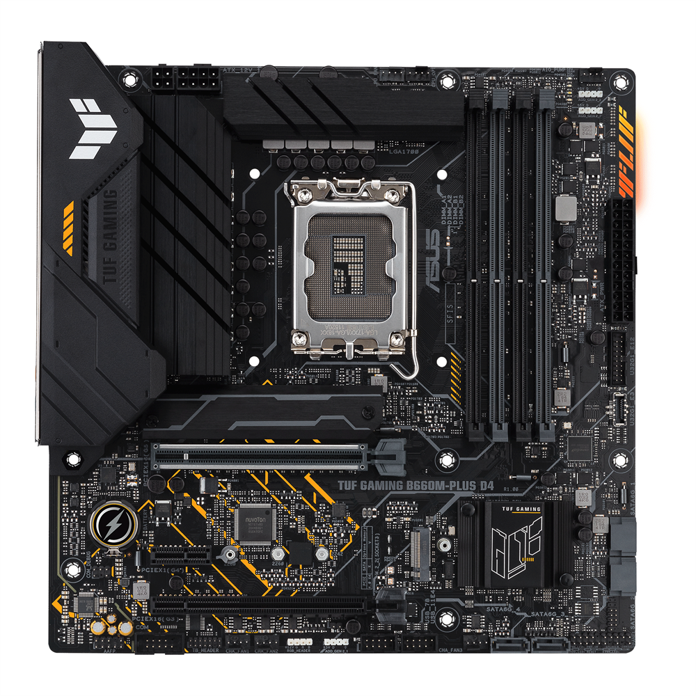 ASUS TUF GAMING B660M-PLUS D4 Intel B660 LGA1700 mATX alaplap