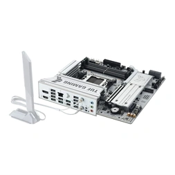 ASUS TUF GAMING B850M-PLUS Wi-Fi AMD B850 AM5 mATX fehér alaplap